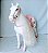 Cavalo branco saddlebread marca Battat para bonecas American Girl, Our Generation 50x50x15 cm - Imagem 1