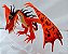 Dragão vermelho articulado Hookfang / dente de anzol Como treinar o seu dragão 3, 12,5 cm altura - Imagem 1