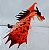 Dragão vermelho articulado Hookfang / dente de anzol Como treinar o seu dragão 3, 12,5 cm altura - Imagem 3