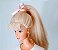 Anos 90, Barbie face Bob Mackie Mattel 1998, brincos rosa, roupa customizada - Imagem 2
