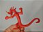 Miniatura Disney dragao Mushu da Mulan, 6 cm - Imagem 6