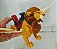 Imaginext, Leão alado (somente) do Rei Leonidas, usado, 17 cm comprimento, 13 de altura,33 cm envergadura das asas - Imagem 3