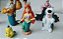 Playset 8 miniaturas A pequena sereia Disney  inclui irmãs Alana, Attina e Aquata usadas - Imagem 2