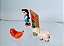 Mini playset Disney animators parcial, cabana da jovem Bela (4,5 cm) , usado - Imagem 4