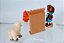 Mini playset Disney animators parcial, cabana da jovem Bela (4,5 cm) , usado - Imagem 5