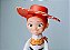Boneca de pano cabeça de borracha Jessie do Toy Story , Disney / Pixar, Think Way , 40cm - Imagem 2