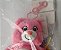 Chaveiro pelúcia de care bears rosa arco-iris, unlock the magic, 14 cm, novo - Imagem 3