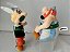Pelucias Asterix 21 cm e Obelix sentado 16 cm, novas - Imagem 4