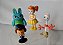 Miniatura  4 personagens (garfinho, Gabby Gabby, Bunny e mrs Giggle Dimple) 4 a 6,5 cm, Toy story 4 Disney Pixar 2019 - Imagem 4