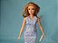 Barbie fashionista curvy loura com frente trançada - Imagem 2