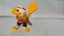 Miniatura de vinil Eagle Sam, mascote Olimpíadas 1984, Los Angeles , 6 cm - Imagem 2