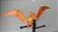 Imaginext, Pterodactyl dinossauro de batalha c/armadura e misseis, sem boneco, 15cm de altura 44 cm envergadura asa aberta - Imagem 8
