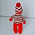 Anos 80, Boneca Minuche Trol calças vermelhas com 2 pontos de reforço - Imagem 5
