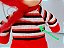 Anos 80, Boneca Minuche Trol calças vermelhas com 2 pontos de reforço - Imagem 7