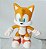 Boneco articulado de vinil Tails do Sonic Sega colecao Habib's, 11 cm - Imagem 1