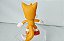 Boneco articulado de vinil Tails do Sonic Sega colecao Habib's, 11 cm - Imagem 3