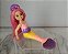Boneca Chelsea sereia cabelos rosa Mattel 15cm - Imagem 1