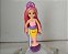 Boneca Chelsea sereia cabelos rosa Mattel 15cm - Imagem 6