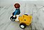 Playmobil Geobra antigo, menino no loader - Imagem 3