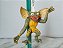 Chaveiro com miniatura de borracha de Gremlins , usado, sem marca, 8,5cm - Imagem 1