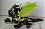 Imaginext, dragão ninja preto bate asas abre a boca 25x16x8 cm + boneco - Imagem 5