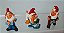 Anos 90, 10 gnomos anões variados coleção Kinder Ovo, usados - Imagem 4