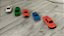 Anos 80 Carros um plastico  Top cars da Gulliver 1988, lote de 5 entre 4,5 e 5,5 cm de comprimento - Imagem 2