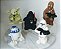 Bonecos de borracha Star Wars LFL 2008, 5,  para hora do banho 6 a 12 cm, usados - Imagem 1