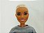 Barbie fashionistas #82 chic in chambray danificada para aproveitamento - Imagem 3