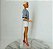 Barbie fashionistas #82 chic in chambray danificada para aproveitamento - Imagem 4