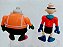 Imaginext, Mexilhão e Homem sereia, usados - Imagem 5
