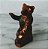 Souvenir / lembrança  vintage de bronze de  urso de Berlim, 6,5 cm - Imagem 3