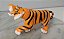 Miniatura Disney ,Tigre Rajah 15cm ,de comprimento 6cm de altura, pet da Princesa Jasmine Disney 1992 - Imagem 3