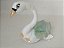Mini pelúcia Cisne Odette desenho Barbie largo dos cisnes - Imagem 1