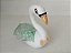 Mini pelúcia Cisne Odette desenho Barbie largo dos cisnes - Imagem 2