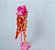 Mini fada sereia com asas de fazer bolhas de sabão,colecao Barbie Fairytopia, mermaidia 2006, 12 cm - Imagem 5
