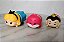 Miniatura Disney tsum tsum de vinil 5 cm, Alice, gato sorridente e rainha de copas da Jakks - Imagem 3