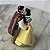 Brinquedo a corda Disney anos 90 Branca de Neve e Principe Florian, 7,5cm de altura, funcionando - Imagem 4