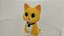 Miniatura de vinil gato Sox do Buzz Lightyear Disney Pixar,   4 cm - Imagem 1