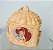 De 1996 Estojo Bluebird Polly pocket com colar  de Hércules e Megara Disney, falta Megara, 7x7x4 cm - Imagem 3