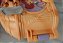 De 1996 Estojo Bluebird Polly pocket com colar  de Hércules e Megara Disney, falta Megara, 7x7x4 cm - Imagem 10