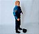 Boneco articulado Power Team 30 cm  vestido de policial de - Imagem 6