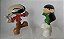 Bonecos com imã,porta mensagens, Chefe e kuki da turma do bairro, Kids next door, Cartoon Network, col. McDonald's 2006, 12 cm - Imagem 7