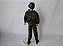 Boneco articulado M&C de uniforme militar camuflado 30 cm - Imagem 2