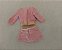 Conjunto Roupa Barbie moletom rosa Blusa e saia - Imagem 10