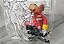 Boneco Dr. Eggman coleção Sonic, the Hedgehog, promoção Burger king, 9 cm, novo, lacrado - Imagem 2