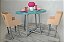 Playset mesa e cadeiras para jantar a dois, colecao Barbie Mattel 2014 - Imagem 1