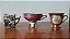 3 xicaras de porcelana decorativas  variadas de porcelana , marca Condessa Blumenau - Imagem 2