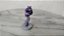 Miniatura Disney Junior Gato roxo Hissy do  Puppy Dog Pals, 5 cm - Imagem 2