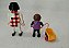 Playmobil, pai e filho puxando uma biga romana - Imagem 4